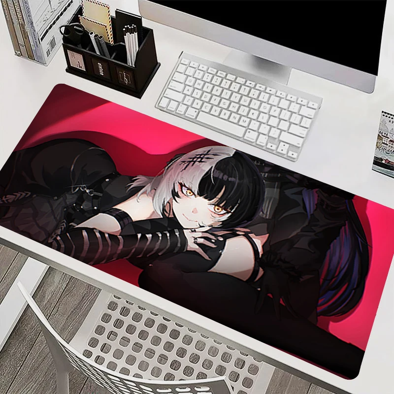 Gamer Mouse Pad Notbook PC Gamer Mouse Mat Hololive Shiori Novella Keyboard Pad Rubber Computer Desk Mat Anime Extended MousePad
