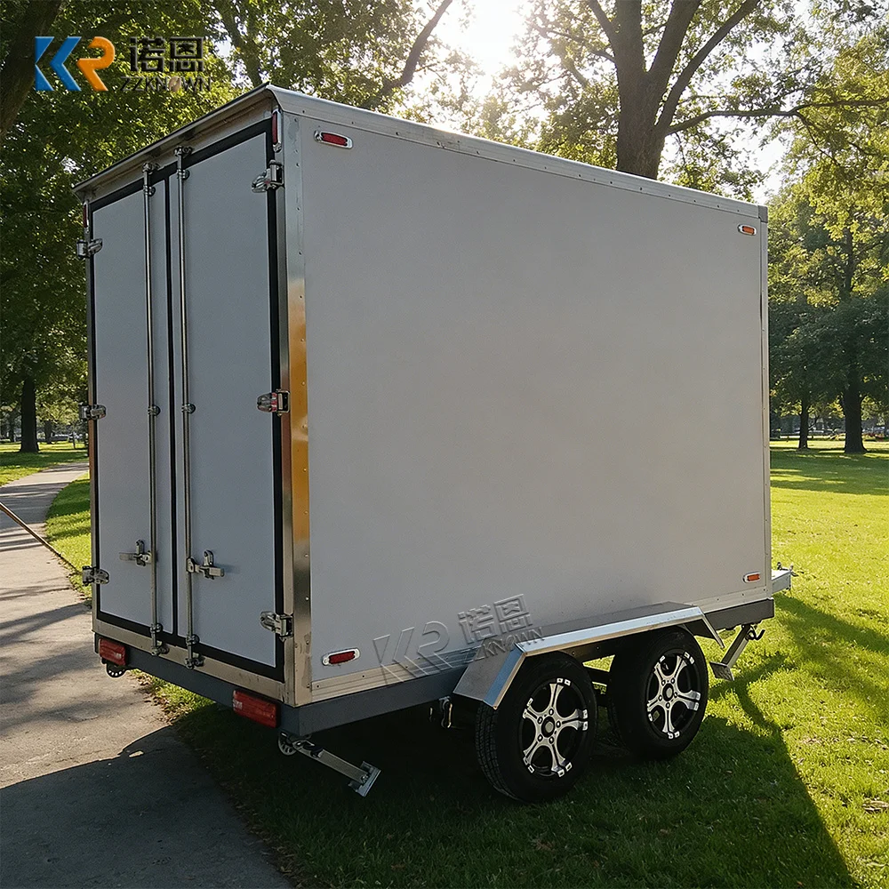Refrigerated Truck Reefer Trailer Portable Custom Built Factory Direct Cold Chain Refrigerated Trailer for Cold Chain Logistics