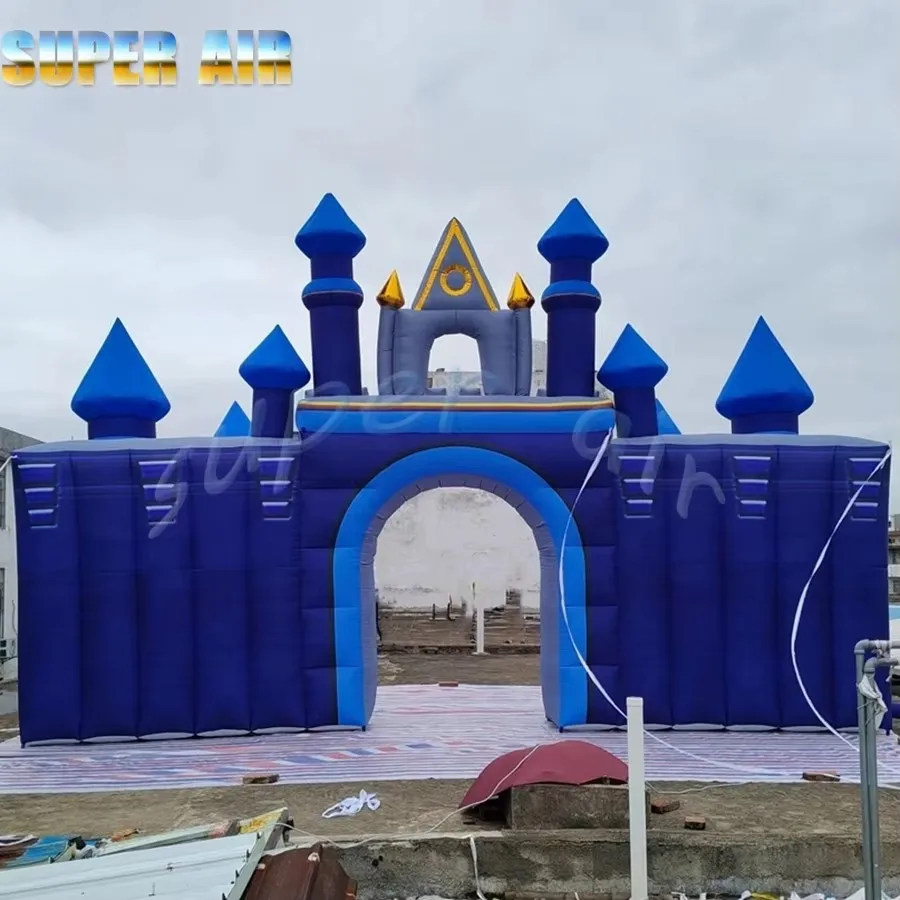 New Year promation Inflatable castle arch used for children amusement part