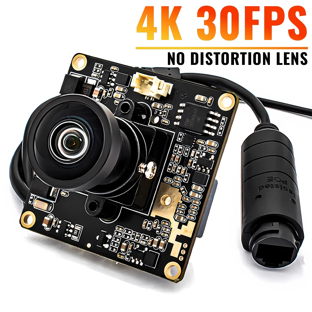 module-de-camera-ip-4k-8mp-30fps-carte-webcam-hd-objectif-sans-distorsion-detection-de-mouvement-humain-protection-de-securite-onvif-rtsp-pour-drone
