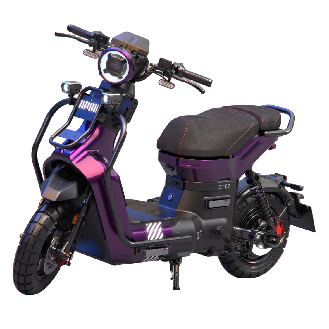 

Best Long Range Electric Delivery Motorcycle for Adults-Touring Motorcycles 2000W Motor 60V30AH Battery 250kg Load Capacity