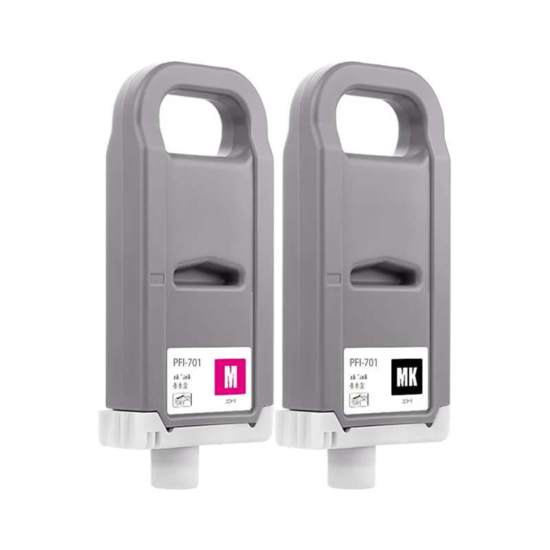 700ml For Canon PFI-701 PFI701 ink cartridge with chip Pigment ink For Canon iPF8000/9000/8100/9100/8110/9110/IPF8000s/9000s