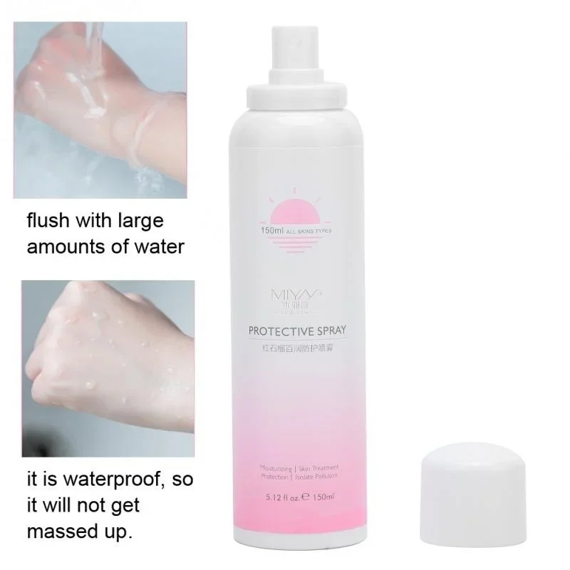 150 ミリリットル皮膚保護日焼け止めスプレーザクロエッセンス美容アンチエイジング美白顔ボディ日焼け止め女性のための