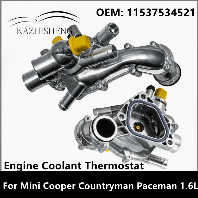 

Aluminum Engine Coolant Thermostat Housing Assembly 11537534521 For Mini Cooper Countryman Paceman 1.6L 2007-2013