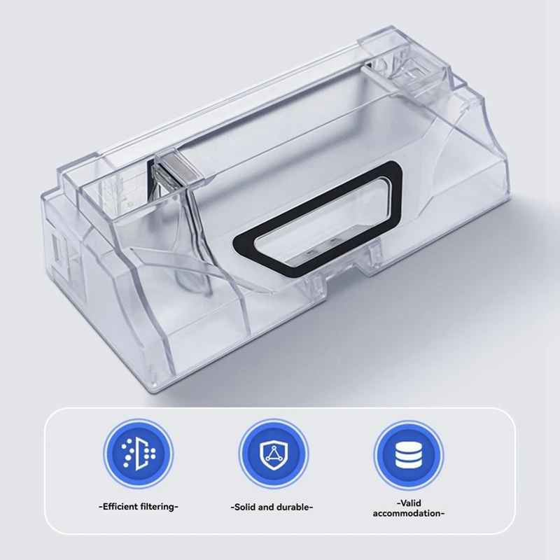For Dreame D10 Plus Dust Box Robot Vacuum Cleaner Accessories Replacement Parts Trash Dust Box