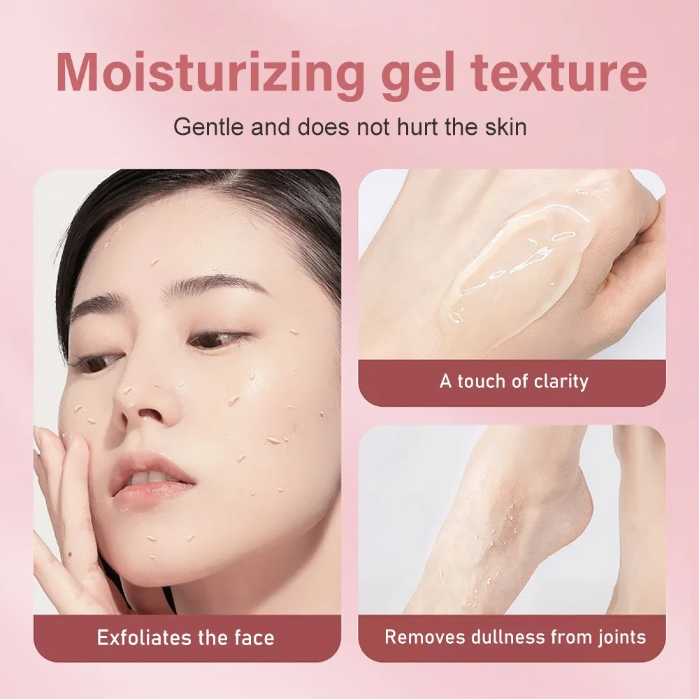 Gentle Purifying Exfoliating Gel Deep Clean Revitalize Skin Exfoliating Face Scrub Moisturizing Facial Exfoliator Cleanser