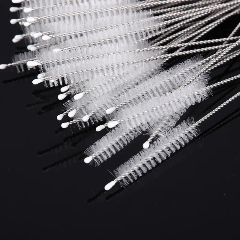 200mm Straw Brush Baby Bottle Straw Brush Accessories Stainless Steel Kettle Straw Brushs Cleaning Brush Cleaning Supplies