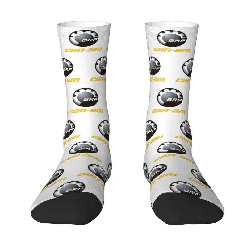 BRP ATV Can Am Logo Mens Crew Socks Unisex Cute 3D Printing Dress Socks