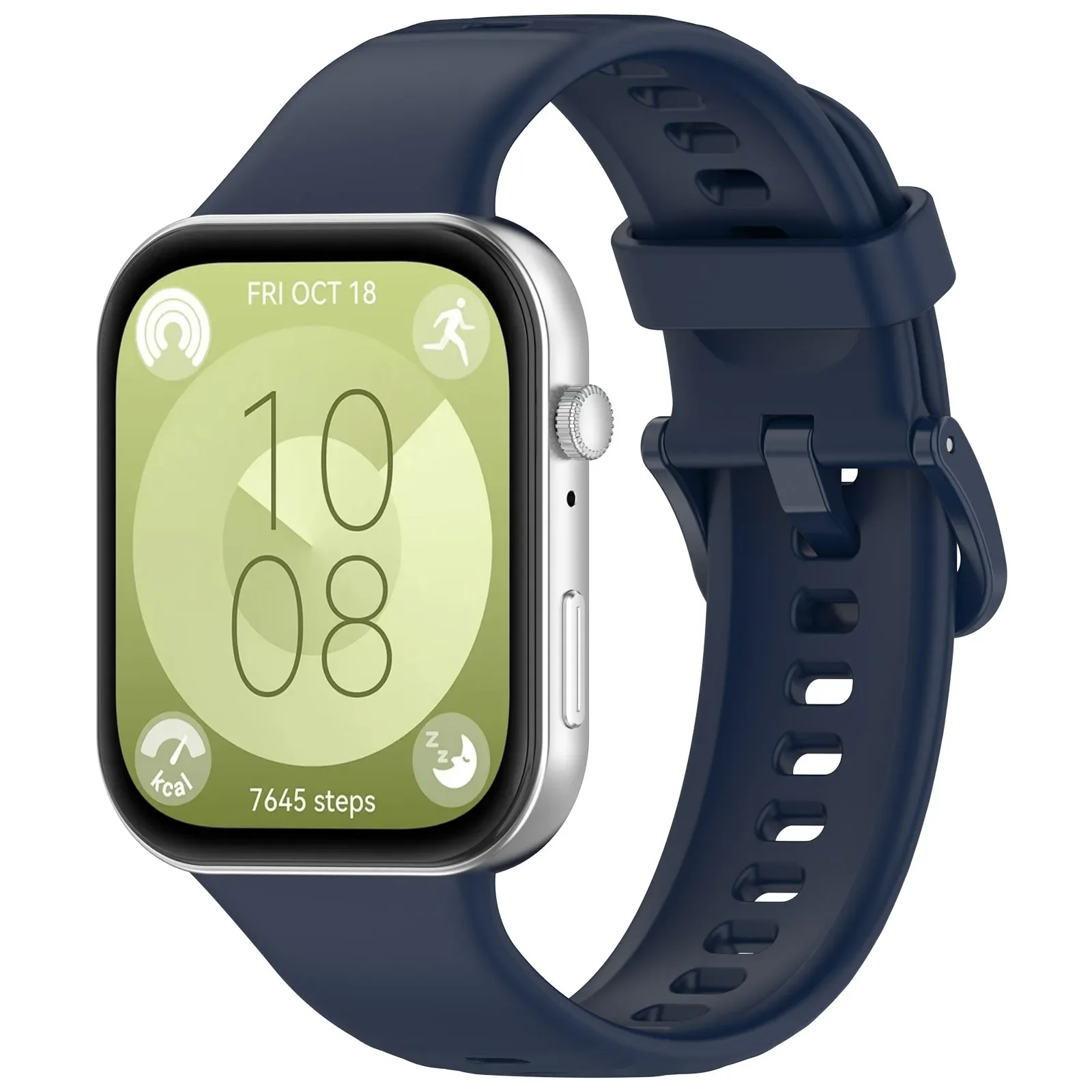 For Huawei Watch Fit 3 Strap / Case Tempered Glass Screen Protector Plating Cover Case Silicone Band