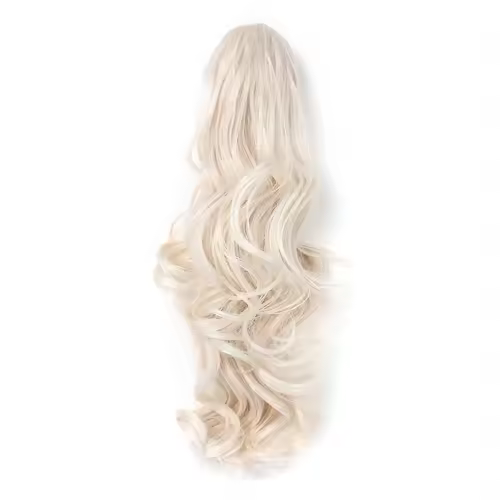 Claw Clip Ponytail Extension 18"&24 Clip in Wavy Synthetic Ponytail Hair Extensions Long Pony Tails for Women Extensions - Image 22