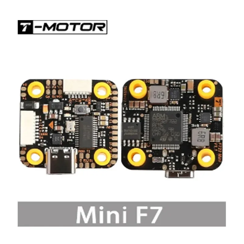 T-Motor T-Hobby Mini F7 Flight Controller STM32 F722 BMI270 3 6S OSD 20x20mm for F45A Mini 4 in1 ESC RC FPV Drone
