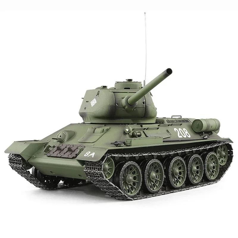 Henglong 3909-1 Russian T34/85 Remote Control Tank Model Large-scale Multi-function Battle Competitive Simulation Tank Model