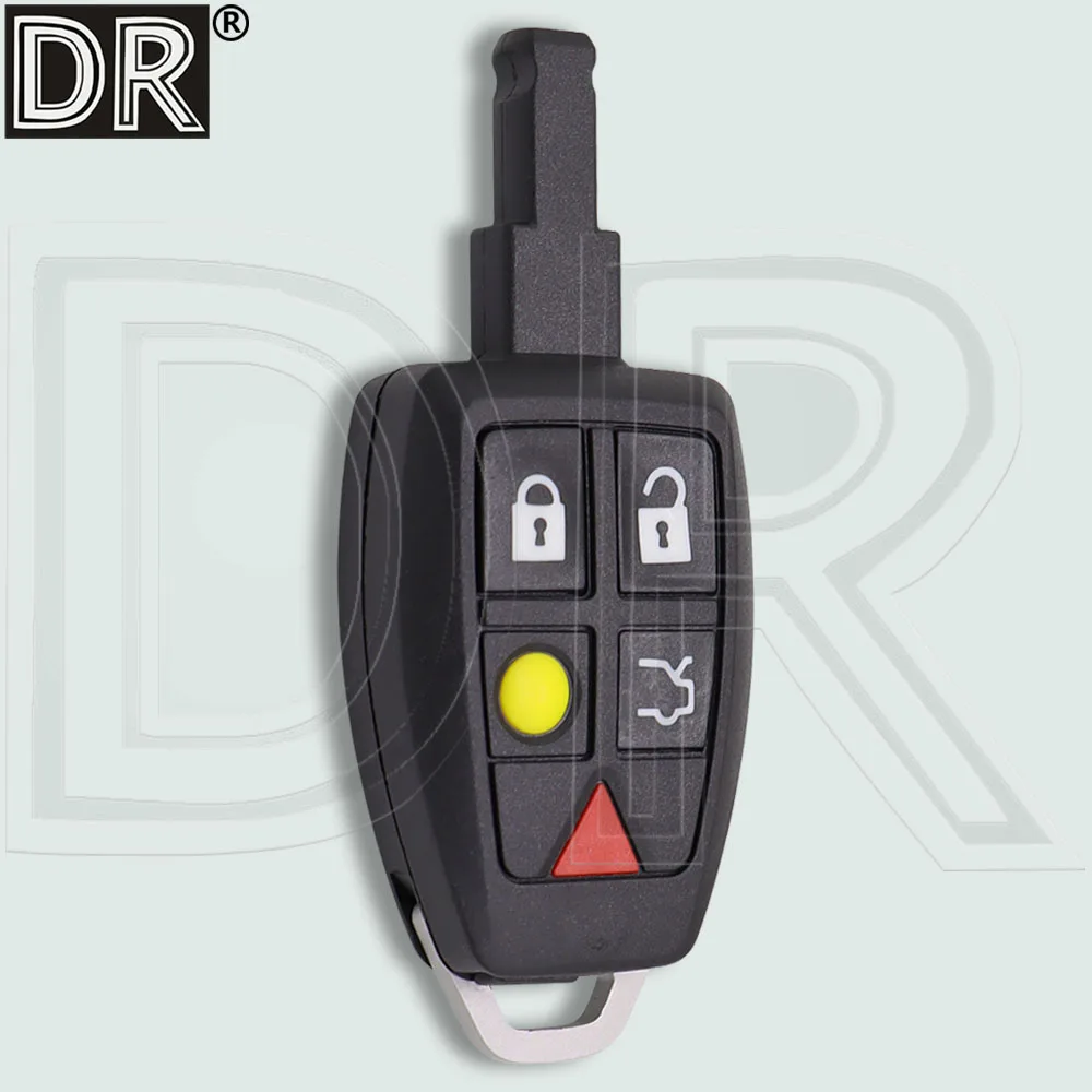 Cubierta de carcasa de mando a distancia de coche de repuesto DR 30772198   / LTQV0315TX Para Volvo C30 S40 V50 C70 2005-2013