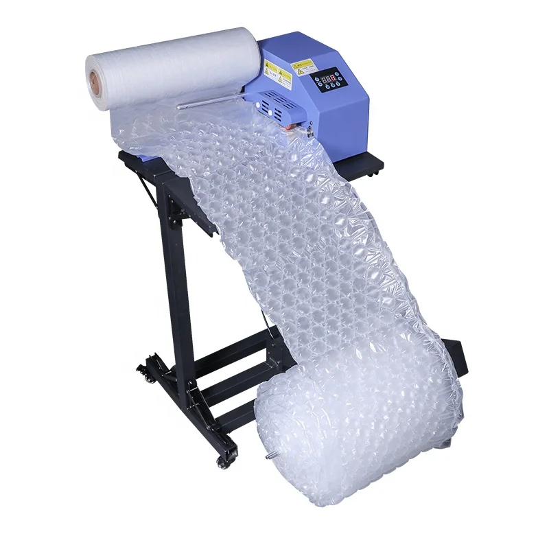 Durable Automatic CE Certified Air Cushion Machine for Inflatable Bubble Roll Packing Material Packaging Processing