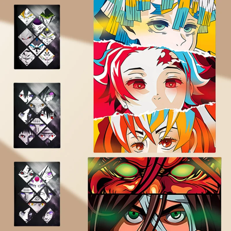 

Cartoon Anime Peripheral Canvas Poster Naruto Esports Room Wall Living Room Background Home Decoration Painting