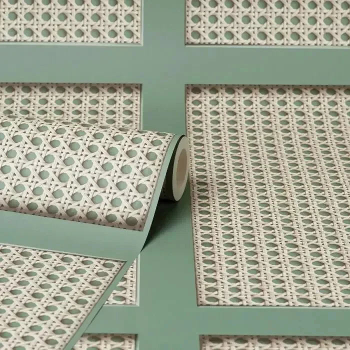 3D Chinese Rattan Wallpaper for Bedrooms Living Room Japanese Bamboo Mat Woven Wallpaper Hotel Resturant Mural