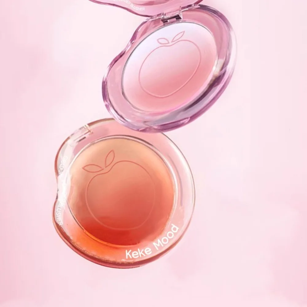 Blush-palet met lage verzadiging Matte afwerking Blush Glimmer Nude Matte Blusher Mengbaar Langdurige Koreaanse make-up Fleuren make-up
