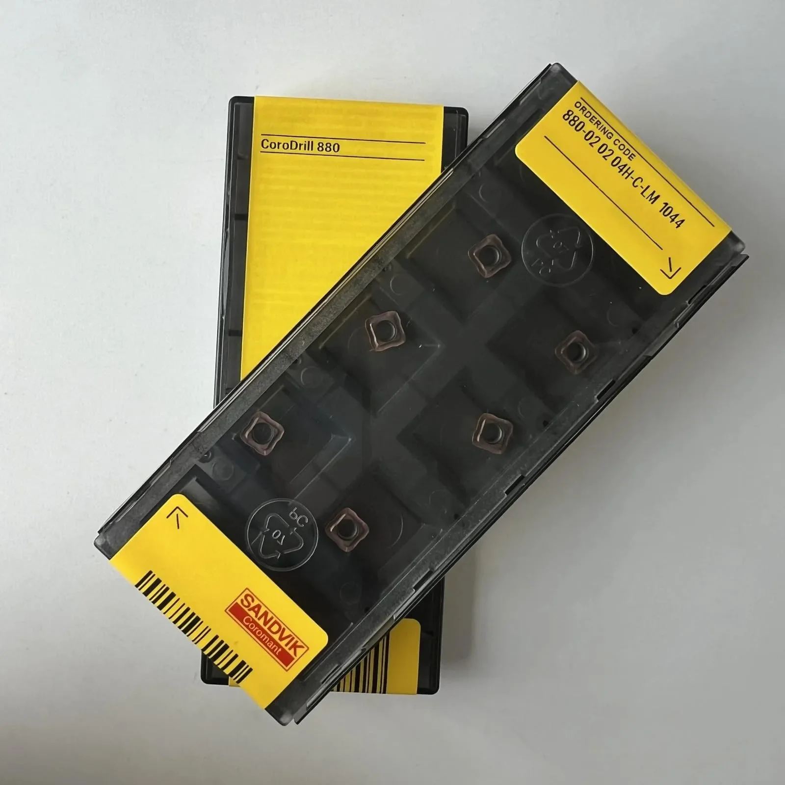 

Original SANDVIK / 880-020204H-C-LM 1044 / Hard alloy CNC Blade 10 Pcs