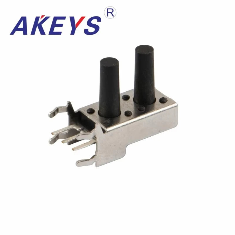 TS-D021 6*6 Double stents tact switch 3 pin light touch switch with bracket