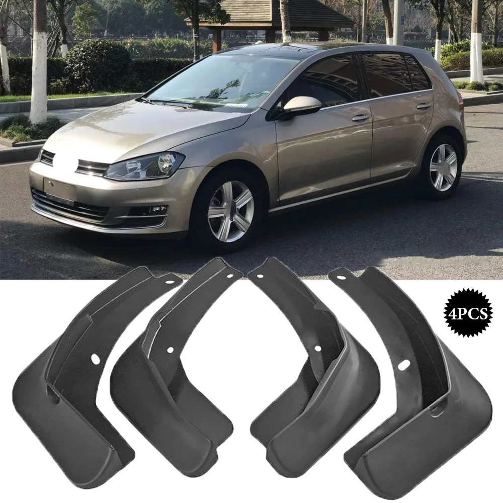 

Car Accessories Fender Flares Mud Flaps Mudguards Splash Guards Mudflaps For VW Golf 7 MK7 2014 2015 2016 2017