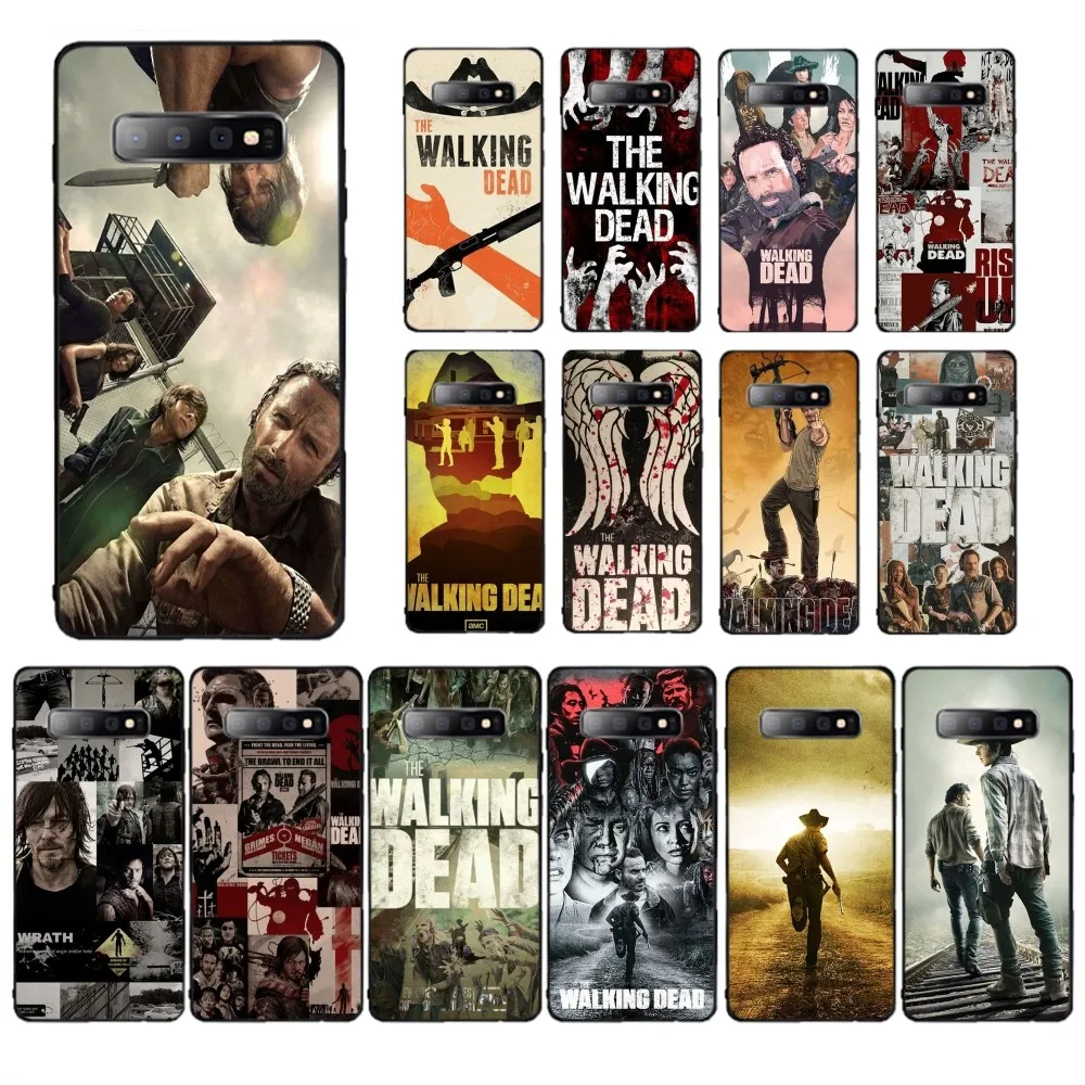 Walking Dead Phone Case For Samsung S 9 10 20 21 22 23 30 23plus lite Ultra FE S10lite Fundas