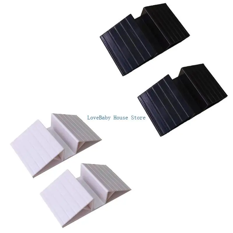 BX0D 2 個ペットゲートフェンスサポートフィート三角形分離フェンス補強アクセサリー自立犬ゲートフェンスパネル