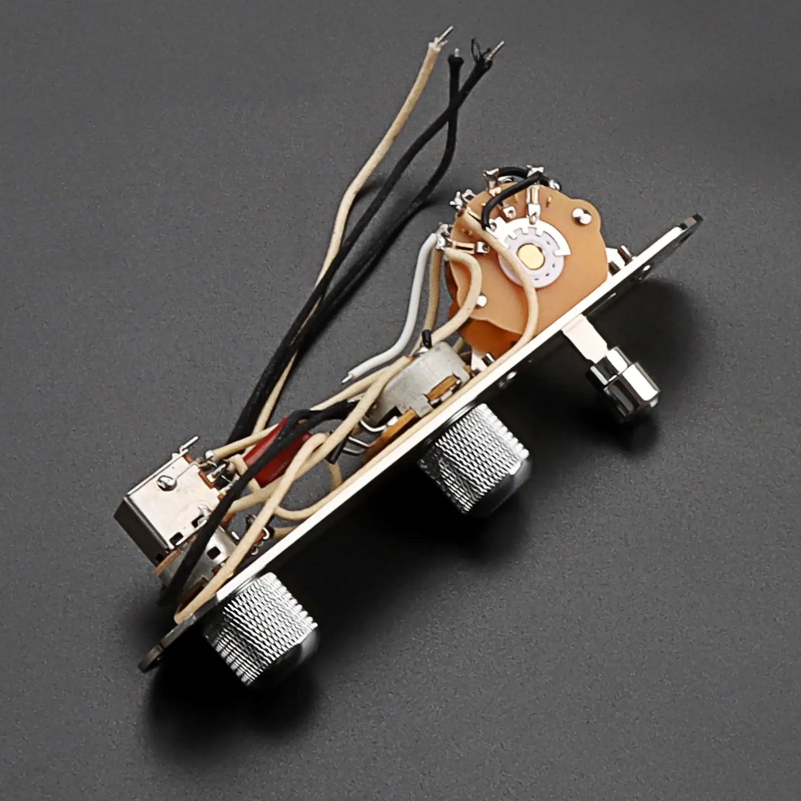 Loaded Control Plate W/ Wiring Harness Wired for Jazz Electric Guitars