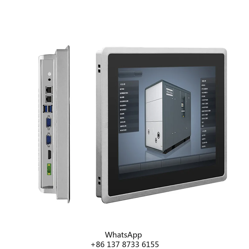 Panel PC 10 12 15 17 19 Inch Wall Mounting Embedded I5 I7 Ip65 Waterproof Touch Screen Industrial Panel Pc