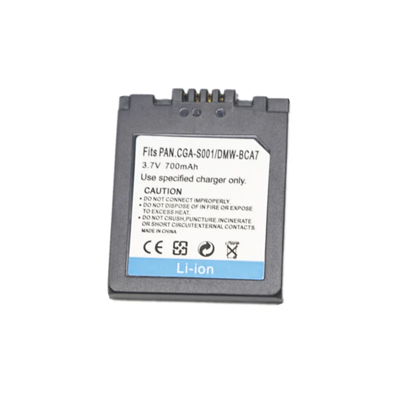 Battery or Charger For Panasonic CGA-S001 CGR-S001 DMW-BCA7 DMC-F1 FX1 FX5 F1B F1K F1S FX1BS FX1EG FX5 FX5BS