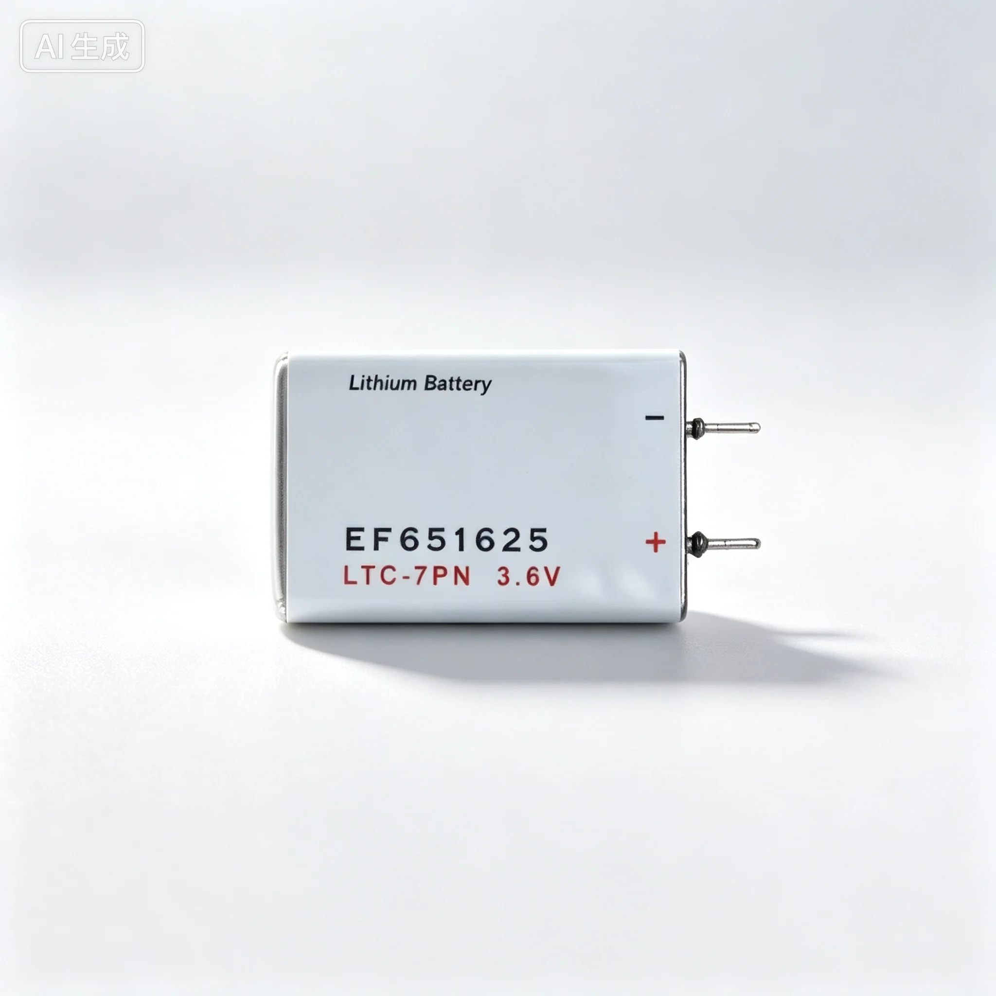 For EF651625 LTC-7PN 3.6V lithium battery 2 straight feet