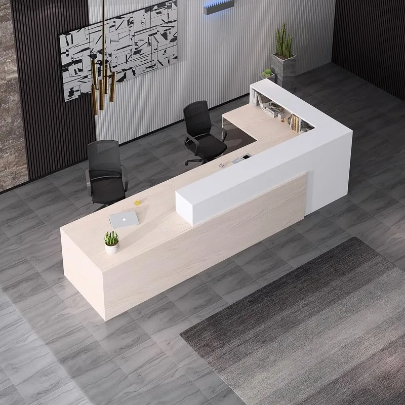 Pulpito Reception Desks Office Front Desk Display Reception Counter Standing Aesthetic Reception Mostrador Negocio Furniture