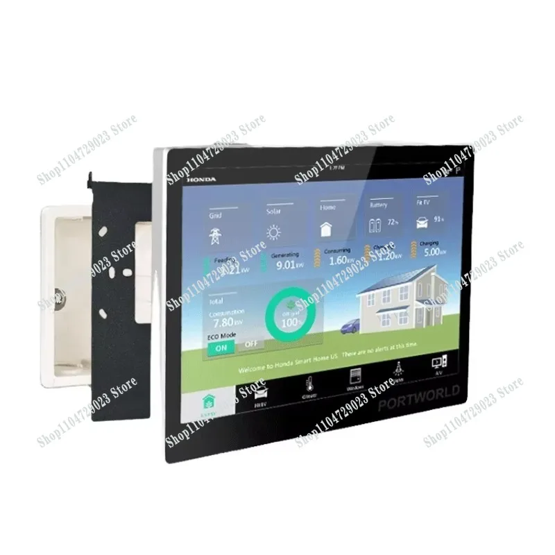 10 inch numerical control intelligent control Android WiFi tablet RJ4 quad core rock chip processor 2GB memory industrial wall