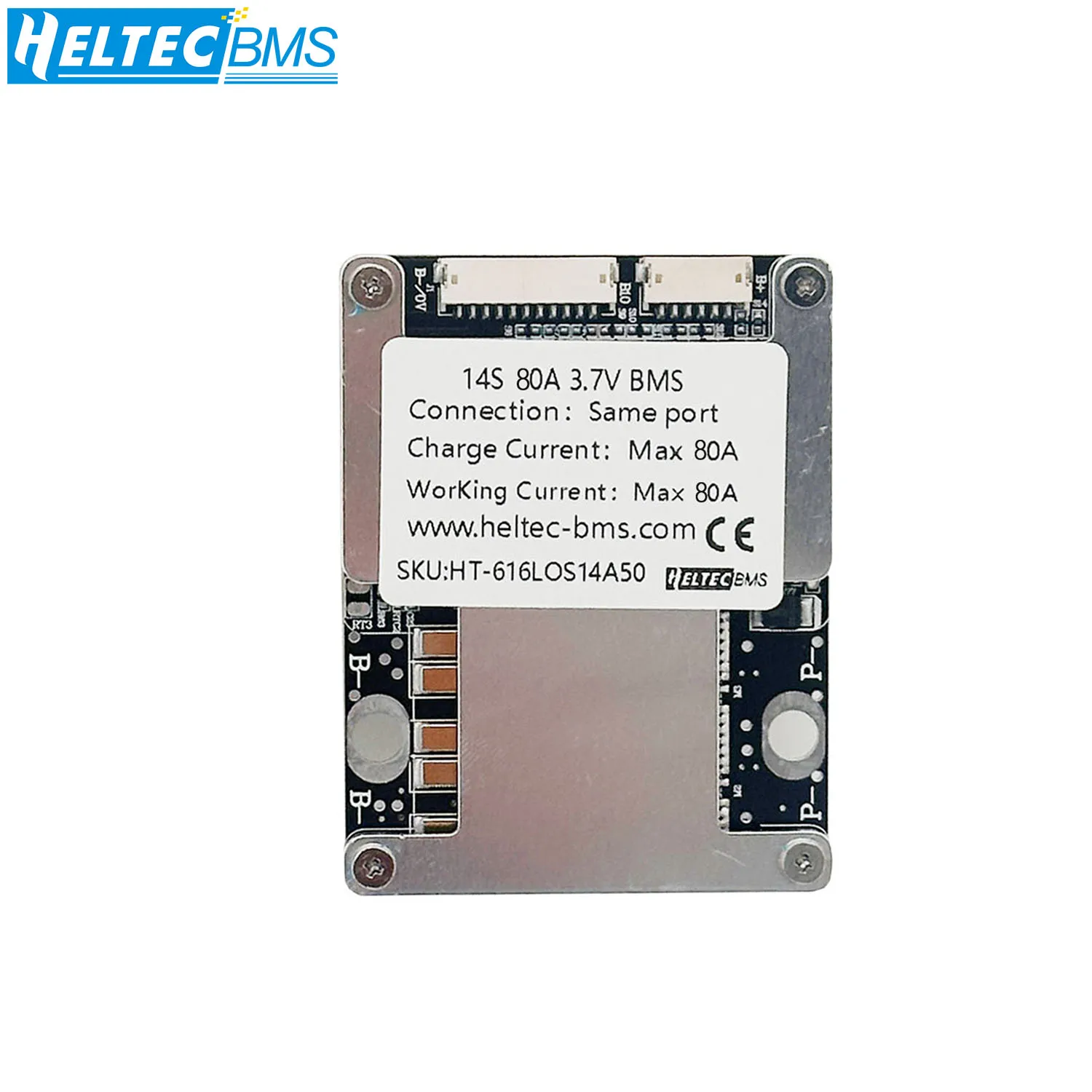 13S 14S BMS 48V 52V 30A 40A 50A 60A 80A with Balancing Lithium Battery Electric Bicycle/Scooter/Solar Energy Storage BMS image 3