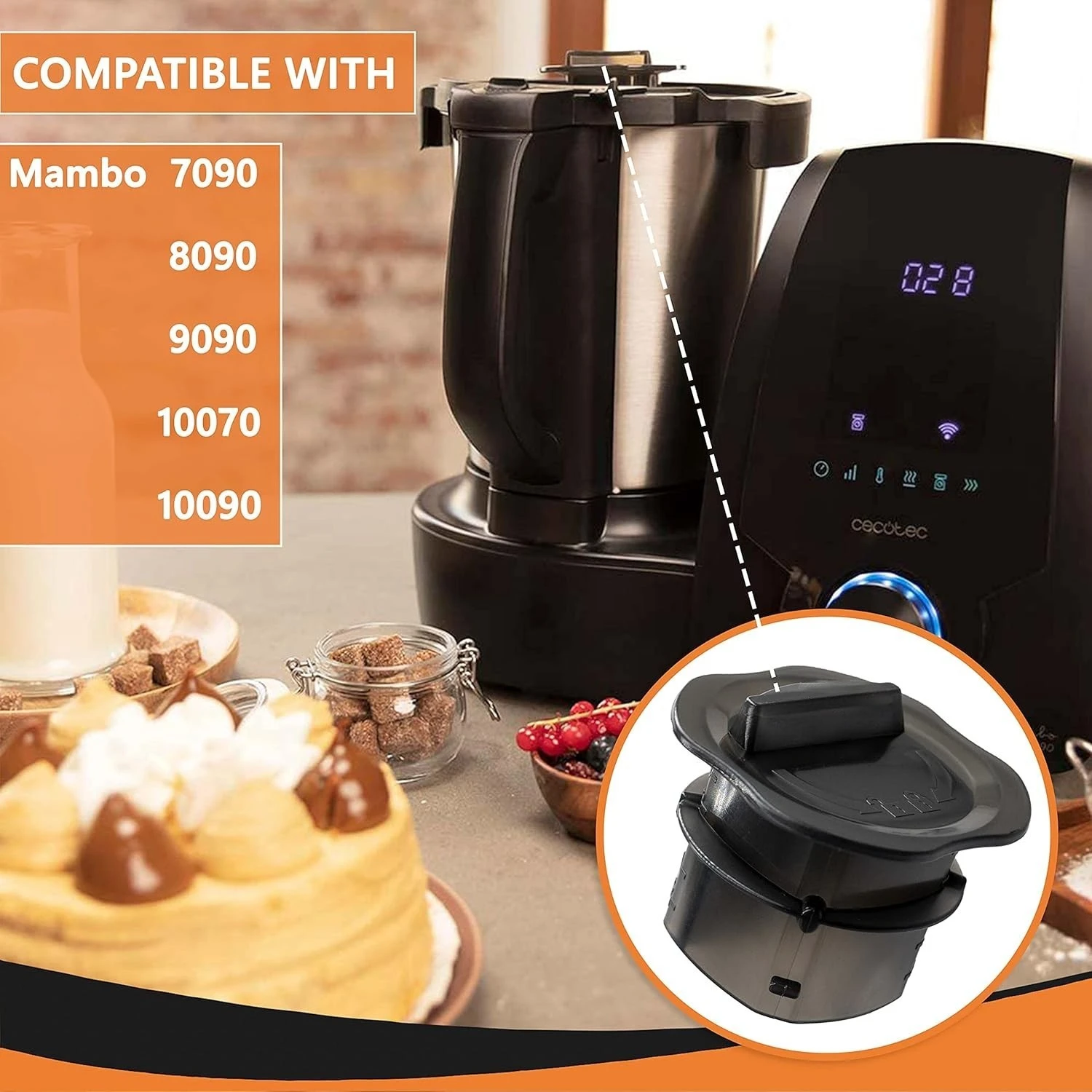 Мерный стакан для кухонного робота Cecotec MAMBO 7090-8090-9090-10070-10090-12090