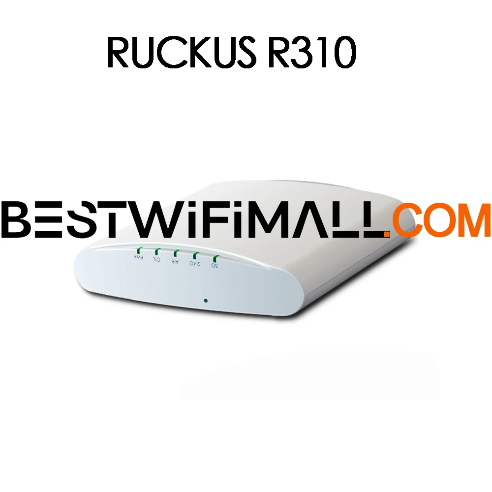RUCKUS NETWORKS R310 901-R310-WW02 901-R310-EU02 901-R310-US02 ZoneFlex WiFi AP Dual-Band 802.11AC Titik Akses Nirkabel 2x2:2