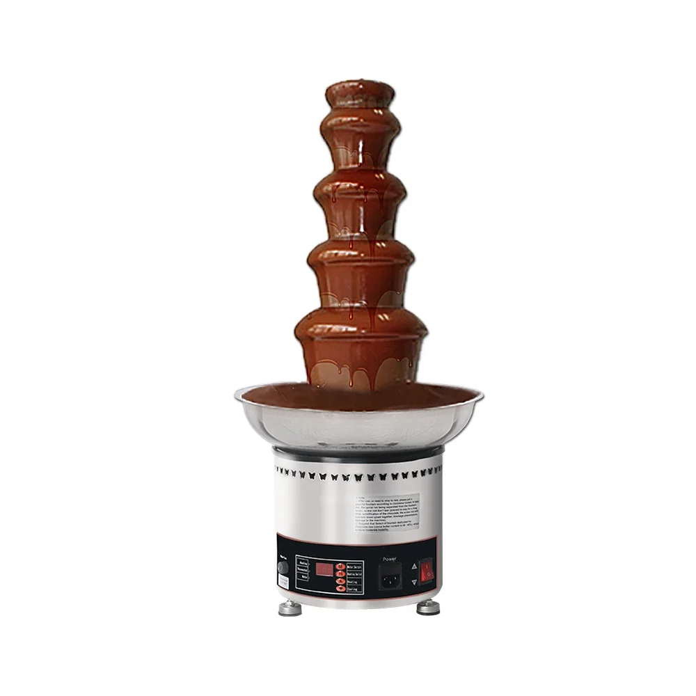 GZKITCHEN 5 layers  Party Hotel Commercial  Chocolate Fountain Chocolate Waterfall Fountain chocolate dispenser CE  304SUS