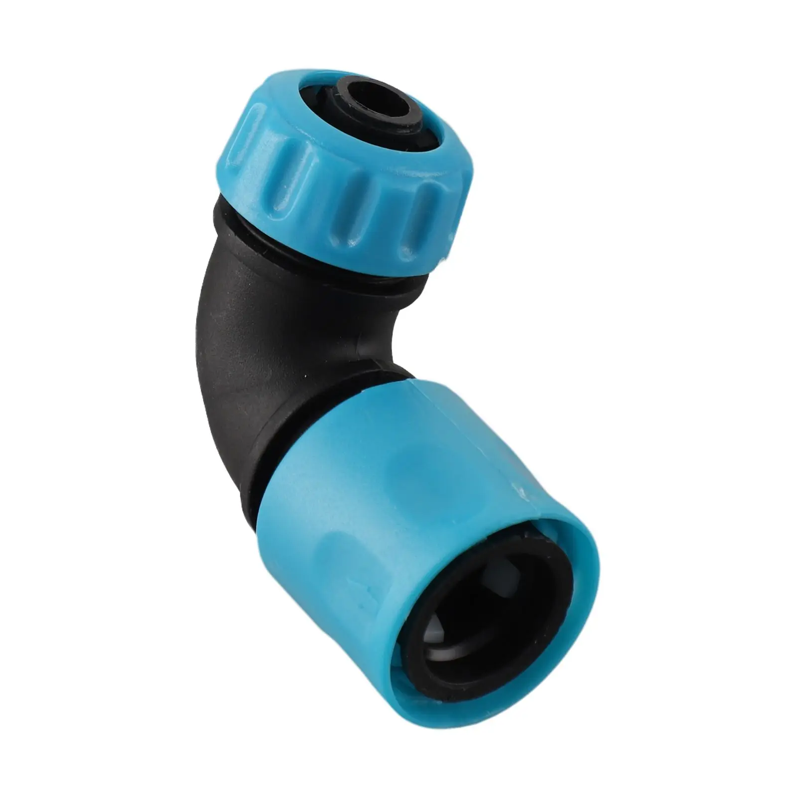 Connecteurs coudés pour tuyau, 2 pièces, connexion rapide pour l'irrigation du jardin et le lavage de voiture, compatibilité 12 mm intégrée en ABS