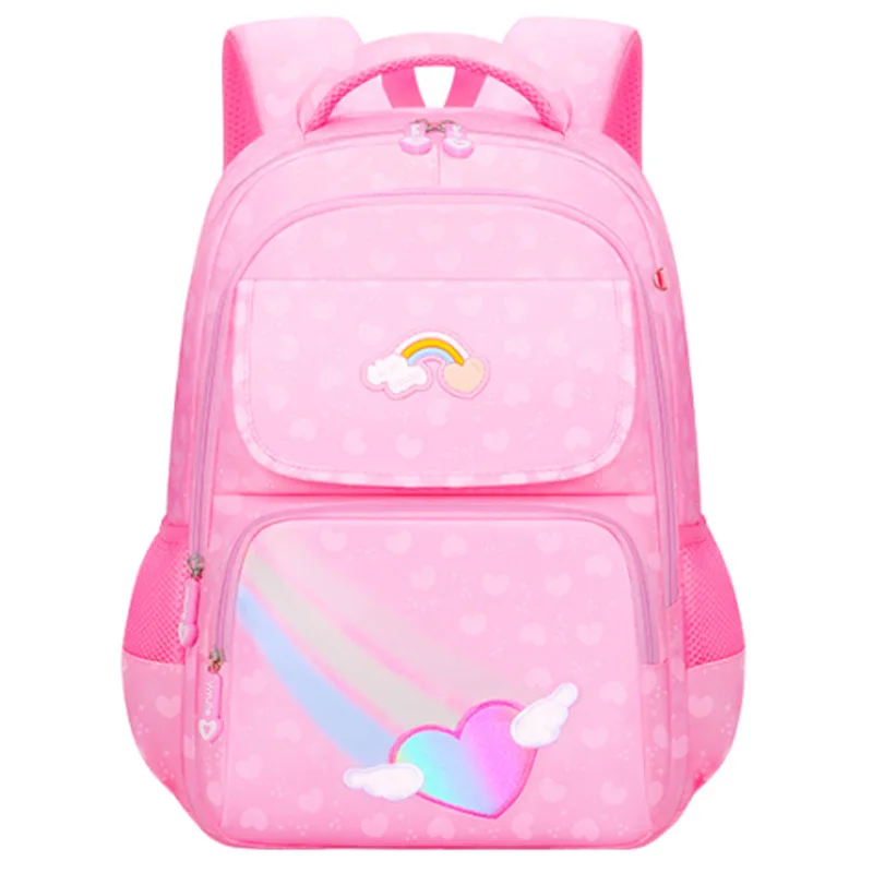 

New Primary School Student Backpack for Girls 3-6 Grades Multi Color Lightweight Large Capacity Children's schoolbags rucksack