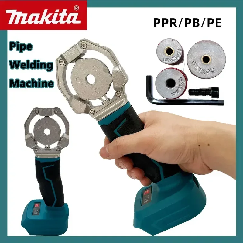 

Makita Electric Cordless Pipe Welding Machine PPR/PB/PR Pipe Soldering Plastic Welding Tube Heating Hot Melt For 18/21V Battery