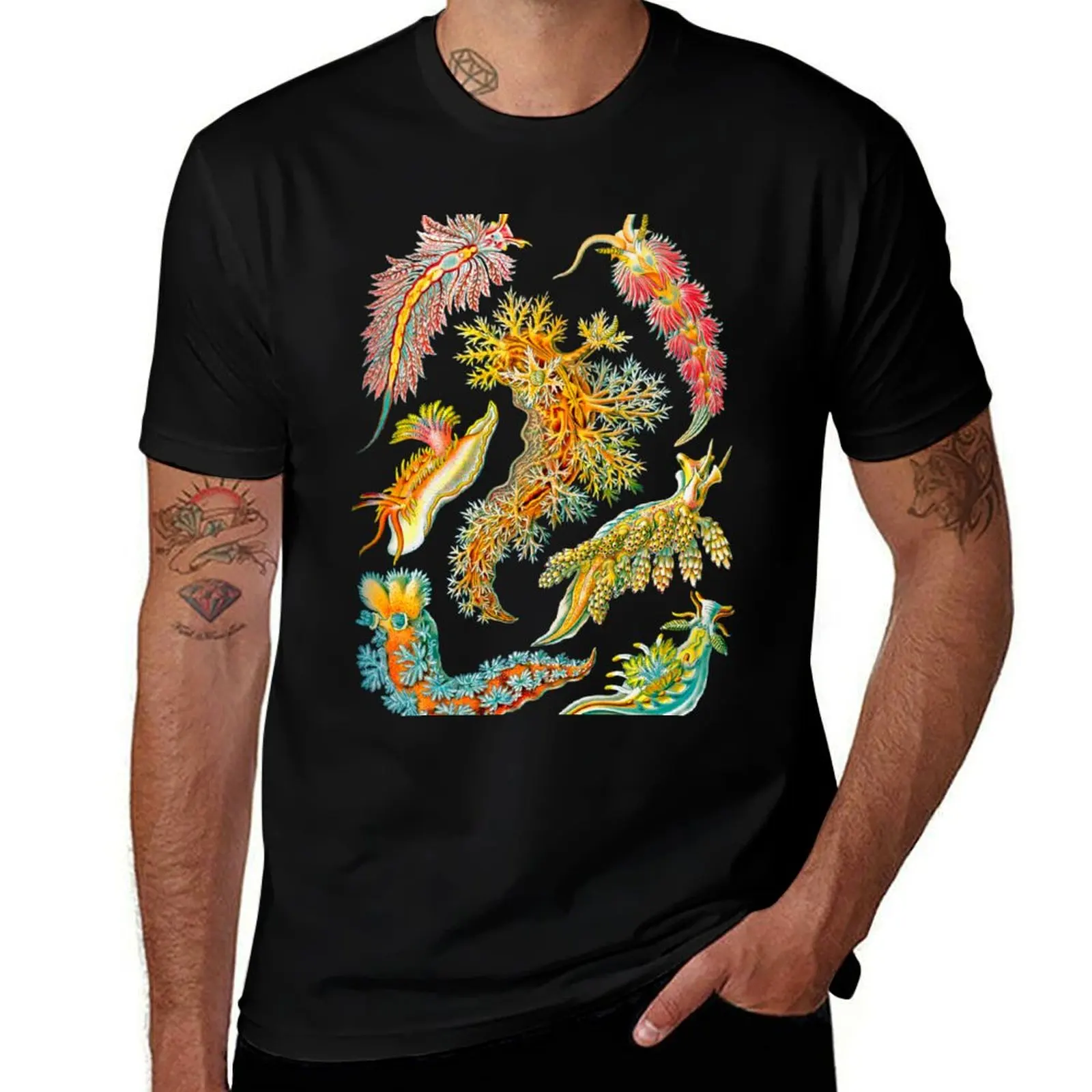 

shirts shirts shirts for with Sea Slugs white pack T-Shirt Nudibranch man t prints T-Shirt t funny t cotton Ernst Haeckel