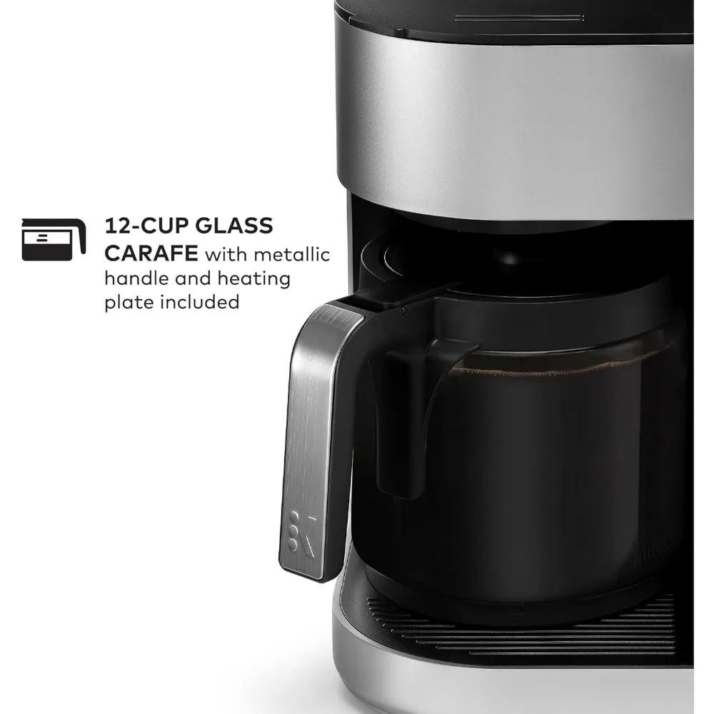 K-Duo Special Edition Single-Service K-Cup Pod & Karaf Koffiezetapparaat, Zilver