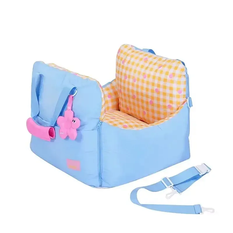 Warm Pet Car Sofa Nest, Travel Safety Seat for Going Out, Portable Vehicle Pad for Dogs and Cats Indoor & Car Use
