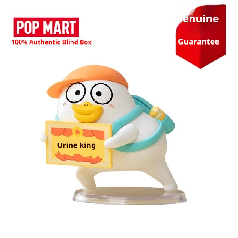 الأصلي Popmart Duckyo Never Grows Up سلسلة صندوق أعمى تحصيل الحلي صندوق غامض لطيف العصرية اللعب عيد ميلاد اللعب الهدايا