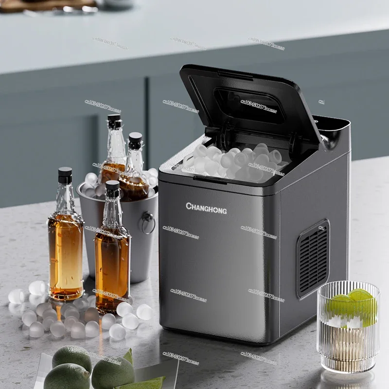 Ice Maker Small Home Dormitory Student Mini Automatic Ice Maker Small Power 20kg Outdoor Stall