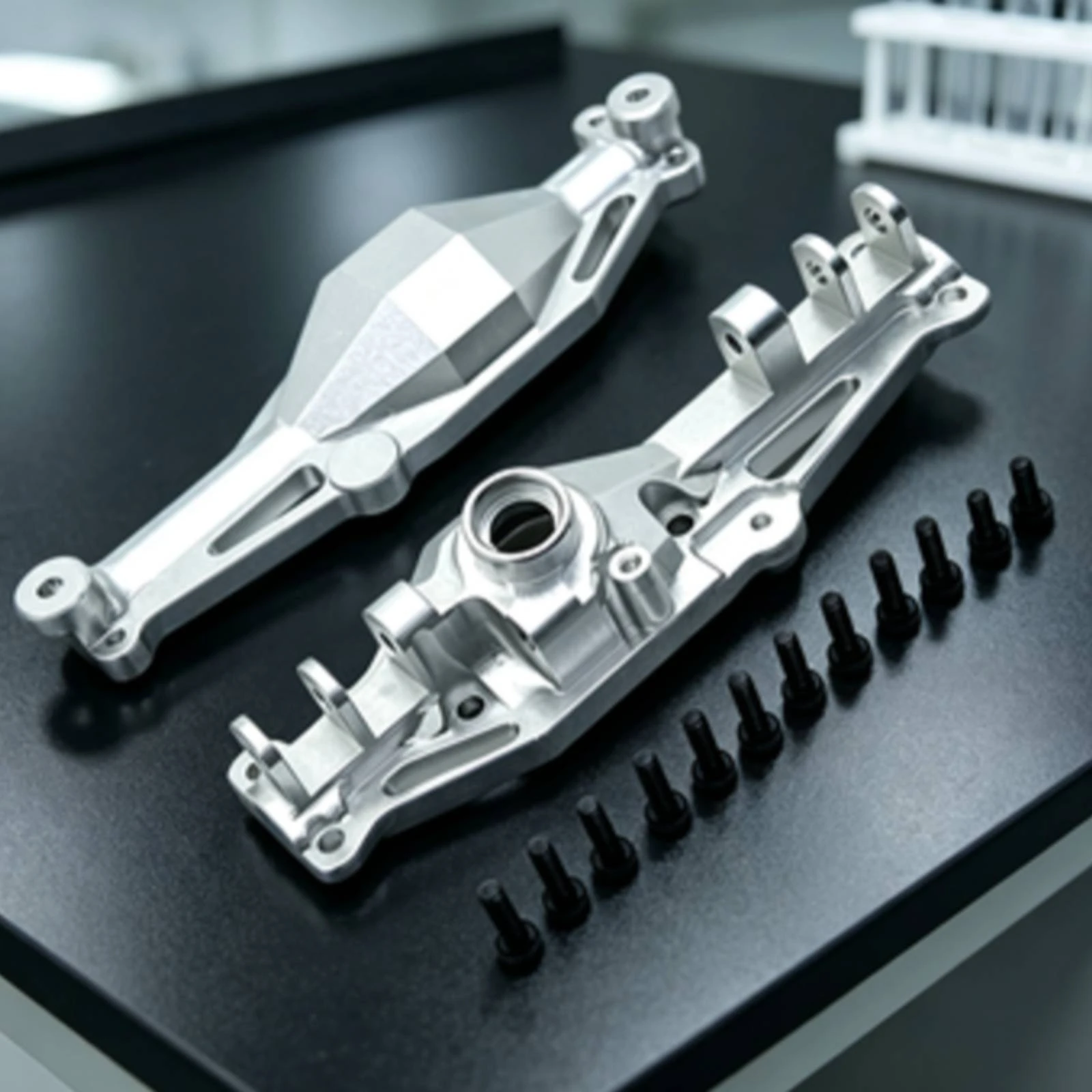Front Axle Housing CNC-Machined RC Car Axle Housing Hardware Anodized High-Strength
