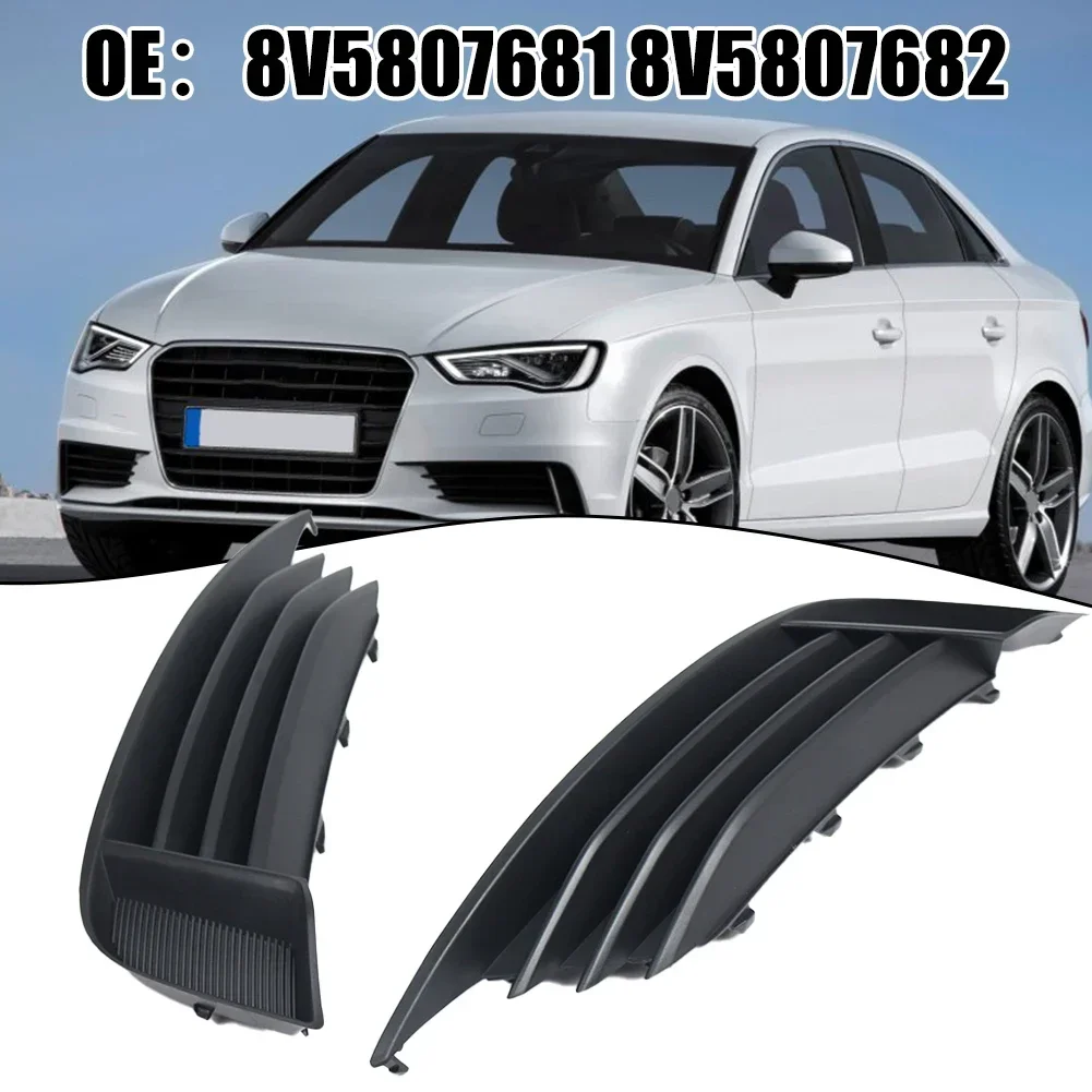 

ABS Set Black Fog Light Grills Non Deformable OEM Number Package Content Plug And Play Practical Notes OEM Number