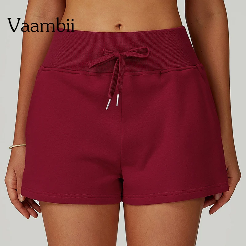 

Короткие леггинсы для йоги с высокой талией, однотонные женские быстросохнущие спортивные короткие женские шорты для фитнеса, мягкие тренировочные шорты для велоспорта