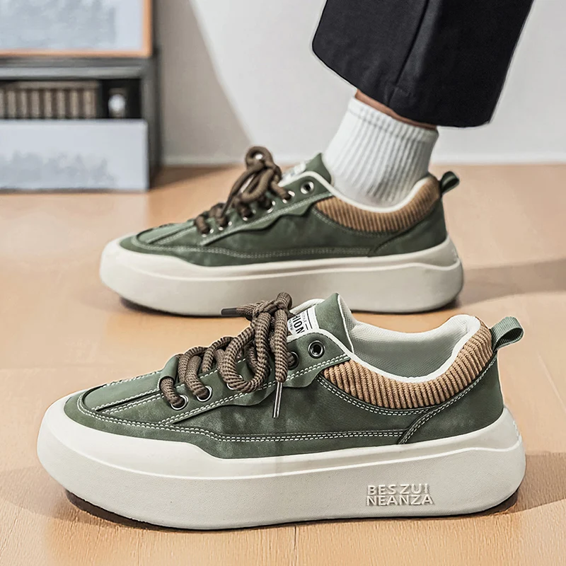 

Новые модные повседневные спортивные кеды на толстой подошве из ткани, дышащие, удобные, трендовые, весна 2026