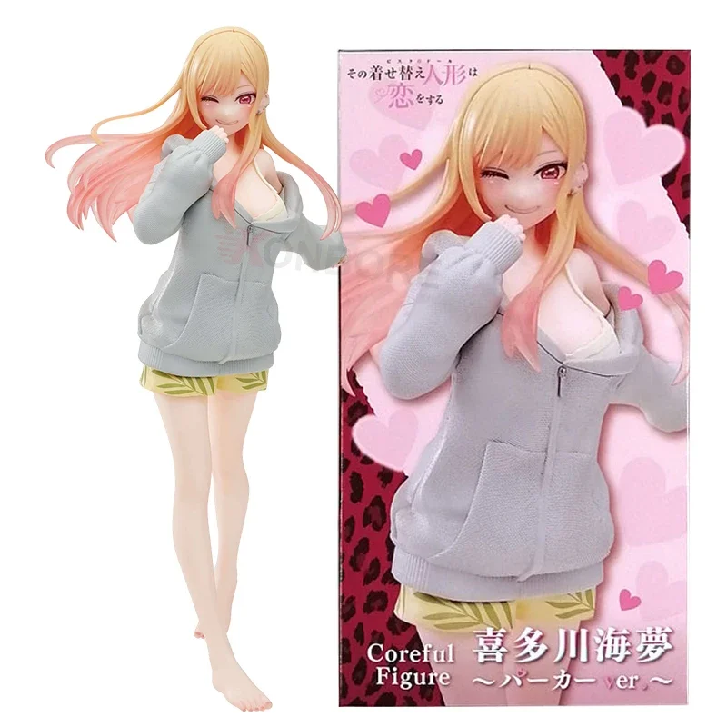 19cm Marin Kitagawa Anime Girl Figure My Dress-Up Darling Shizuku Kuroe Action Figure Adult Sexy Collectible Model Doll Toy Gift