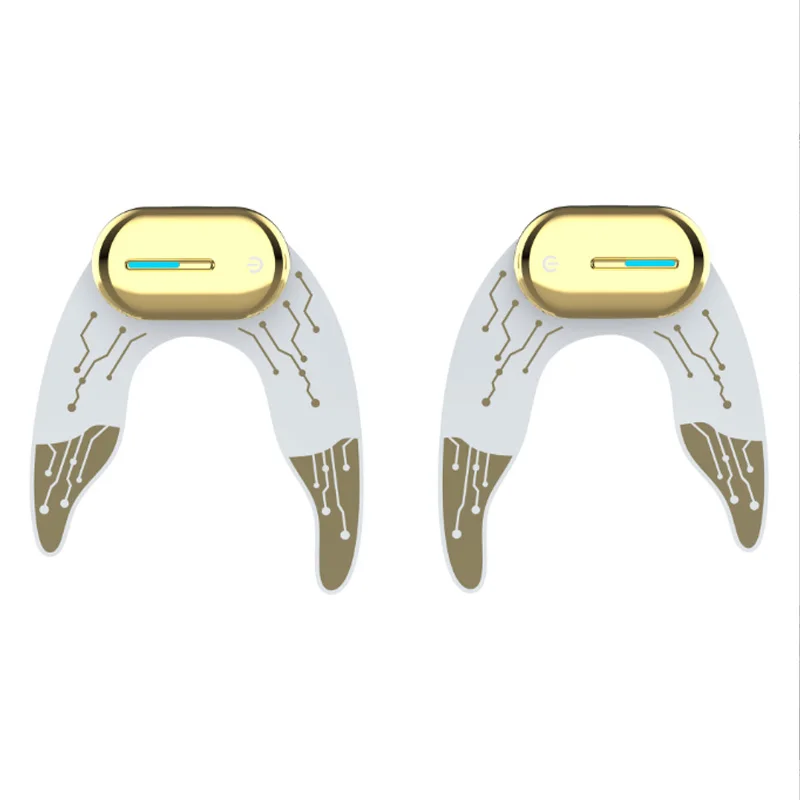 EMS masque pour les yeux Patch visage masseur pour les yeux yeux Lifting soulagement de la Fatigue sacs pour les yeux cernes Massage du globe oculaire stimulateur musculaire Facia